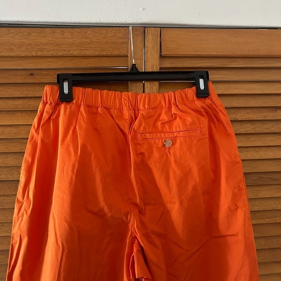 Maeve By Anthropologie Women’s Orange Slouchy Wide Leg Trousers Sz 4 - Picture 7 of 8